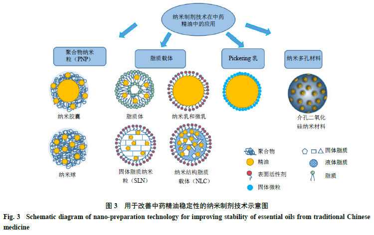 纳米制剂技术改善中药精油稳定性的研究进展与思考
