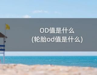 OD值是什么(轮胎od值是什么)