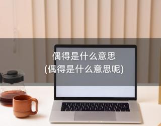 偶得是什么意思(偶得是什么意思呢)