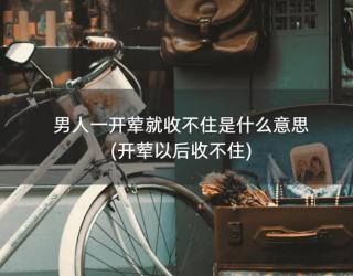男人一开荤就收不住是什么意思(开荤以后收不住)
