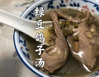 鸽子绿豆陈皮汤的功效(鸽子绿豆陈皮汤：清热解毒，润肺止咳) 