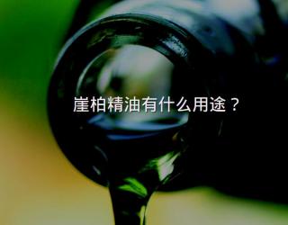 崖柏精油有什么用途？