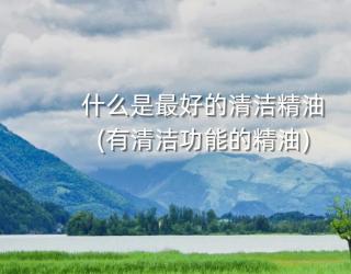 什么是最好的清洁精油(有清洁功能的精油)